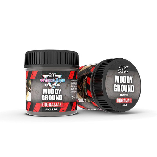 AK Interactive - Terrains - Muddy ground 100 ml - Gap Games