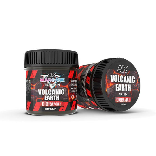 AK Interactive - Terrains - Volcanic Earth 100 ml - Gap Games
