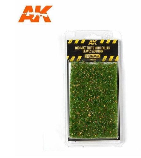 AK Interactive Vegetation - Dio-Mat Tufts with Fallen Leaves Autumn - Gap Games