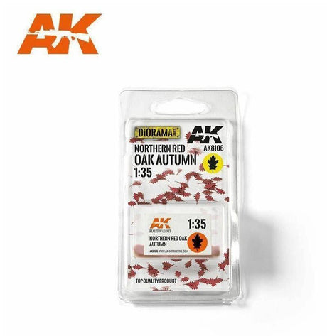 AK Interactive Vegetation - Northern Red Oak Autumn 1/35 - Gap Games