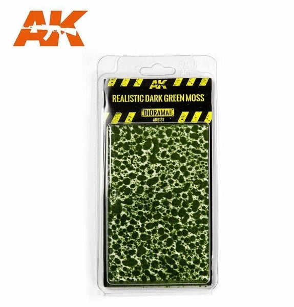 AK Interactive Vegetation - Realistic Dark Green Moss - Gap Games