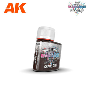 AK Interactive Wargame Enamel Liquid Pigments - Chaos Dirt 35 ml - Gap Games