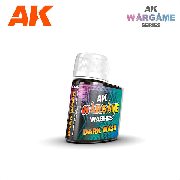 AK Interactive Washes - Dark Wash 35ml - Gap Games