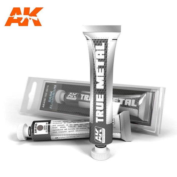 AK Interactive Wax - True Metal Dark Aluminium - Gap Games