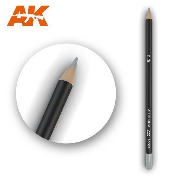 AK Interactive Weathering Pencils - Aluminum - Gap Games