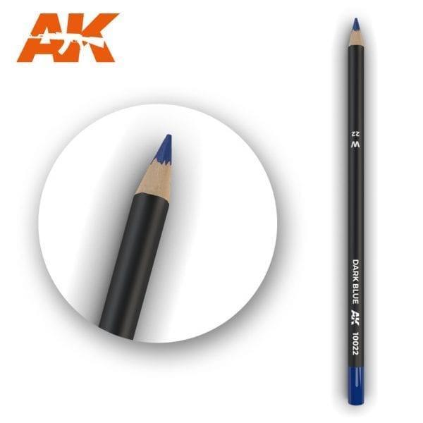 AK Interactive Weathering Pencils - Dark Blue - Gap Games
