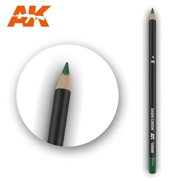 AK Interactive Weathering Pencils - Dark Green - Gap Games