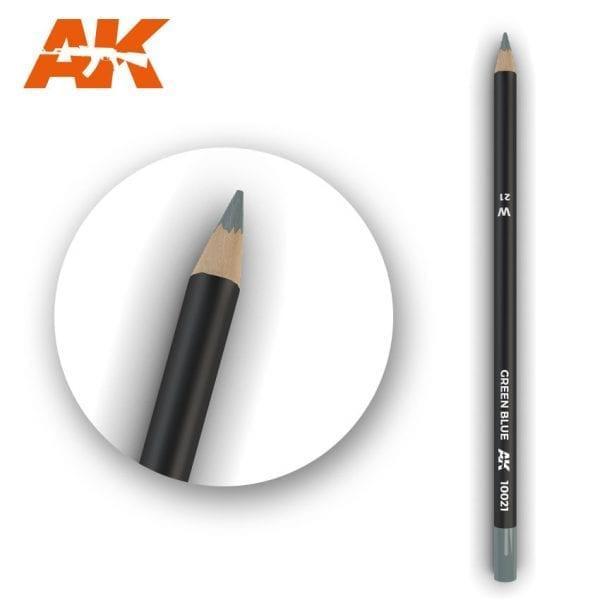 AK Interactive Weathering Pencils - Green Blue - Gap Games