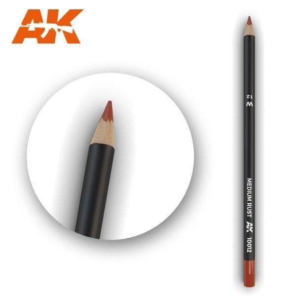 AK Interactive Weathering Pencils - Medium Rust - Gap Games