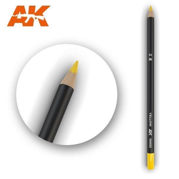AK Interactive Weathering Pencils - Yellow - Gap Games