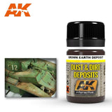 AK Interactive Weathering Products - Brown Earth Deposit - Gap Games