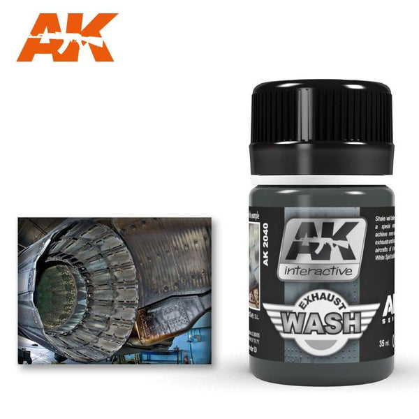 AK Interactive Weathering Products - Exhaust Wash - Gap Games