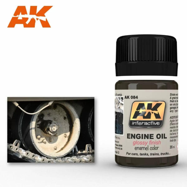 AK Interactive Weathering Products - Fresh Engine Oil - Gap Games