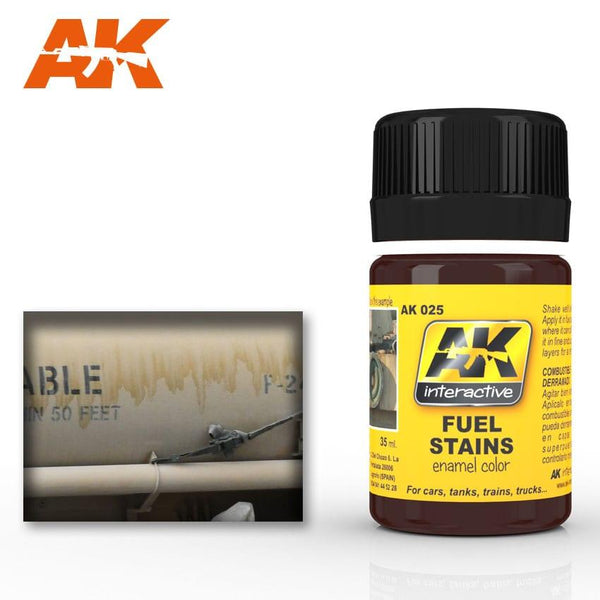 AK Interactive Weathering Products - Fuel Stains - Gap Games