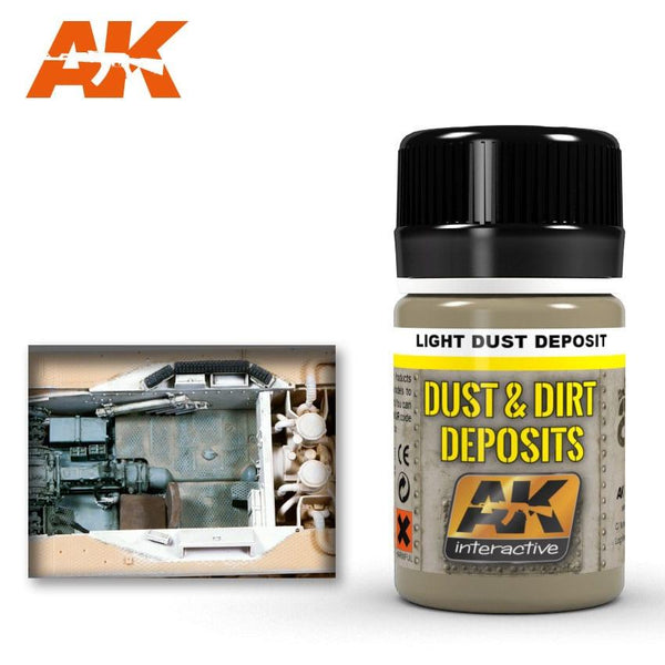 AK Interactive Weathering Products - Light Dust Deposit - Gap Games