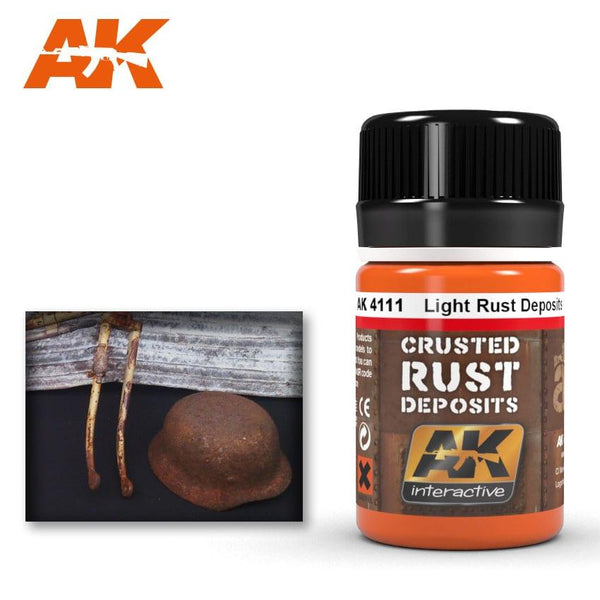 AK Interactive Weathering Products - Light Rust Deposit - Gap Games
