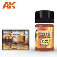 AK Interactive Weathering Products - Light Rust Wash - Gap Games