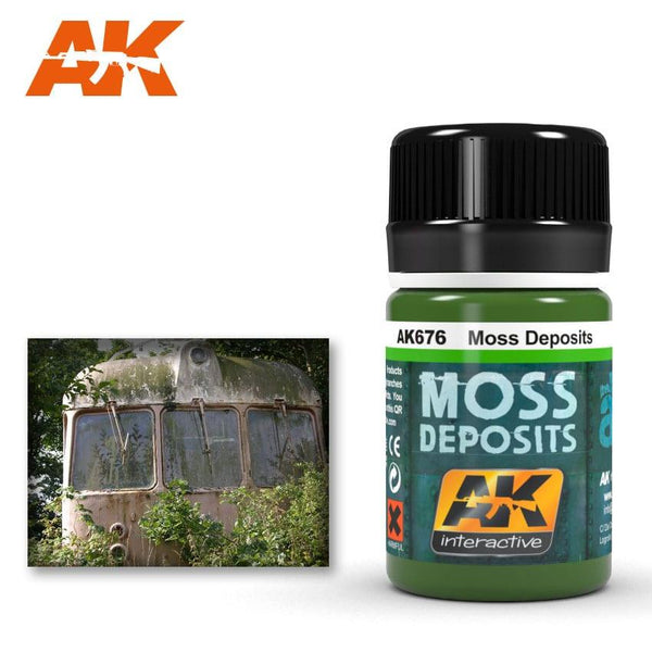 AK Interactive Weathering Products - Moss Deposit - Gap Games