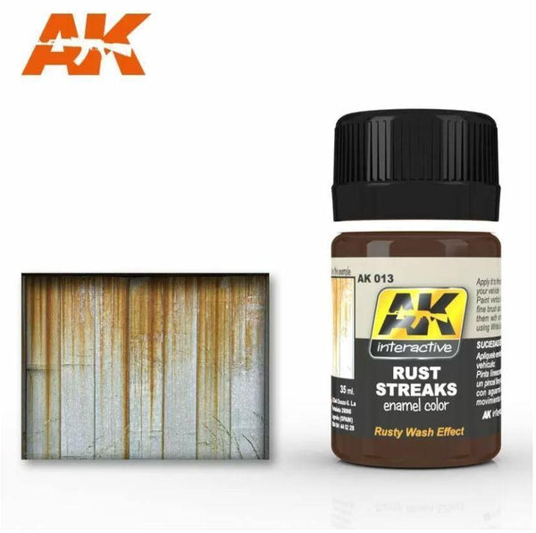AK Interactive Weathering Products - Rust Streaks - Gap Games