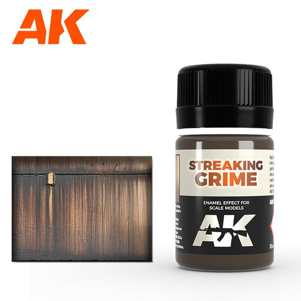 AK Interactive Weathering Products - Streaking Grime General - Gap Games