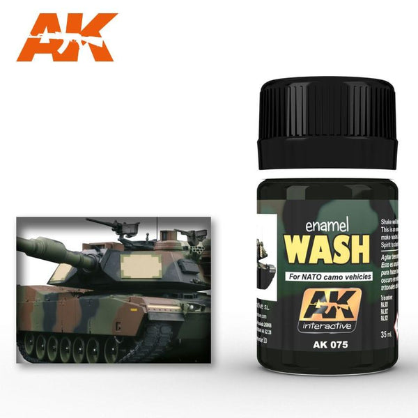 AK Interactive Weathering Products - Wash for Nato Tanks - Gap Games