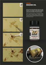 AK Interactive Weathering Products - Wash for Wood - Gap Games