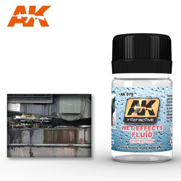 AK Interactive Weathering Products - Wet Effects Fluid - Gap Games