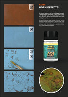 AK Interactive Weathering Products - Worn Effects Acrylic Fluid - Gap Games