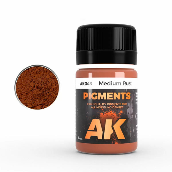 AK Interactive - Pigments - Medium Rust 35ml