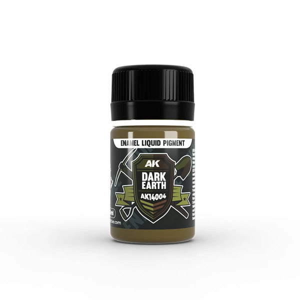 AK Interactive - Pigments - Dark Earth - Liquid Pigment 35ml