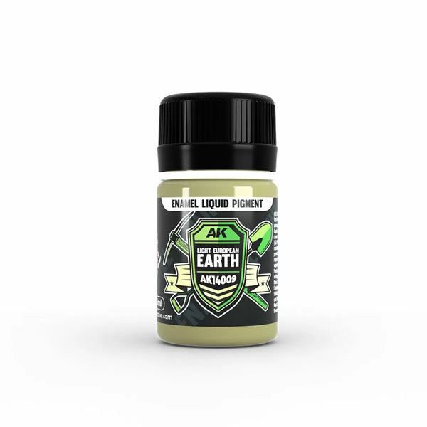 AK Interactive - Pigments - Light European Earth - Liquid Pigment 35ml