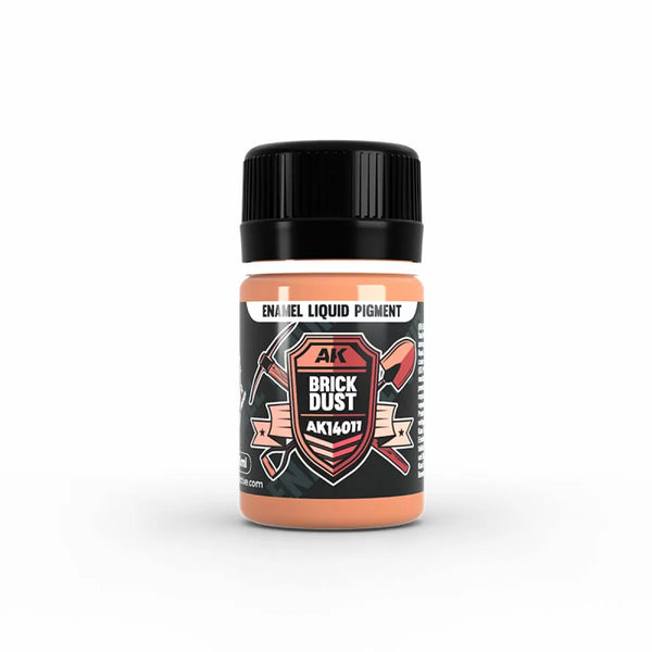 AK Interactive - Pigments - Brick Dust - Liquid Pigment 35ml