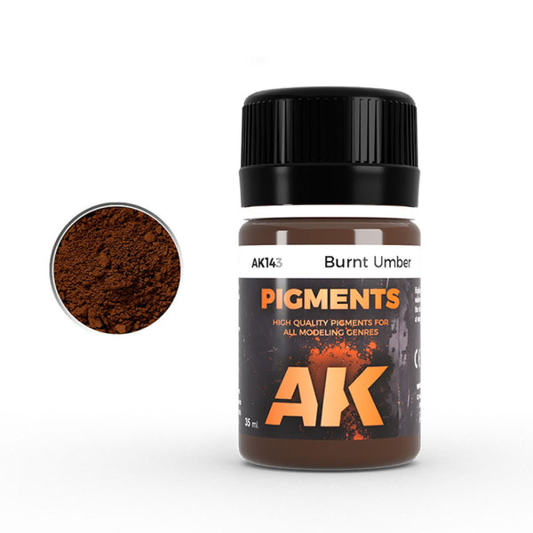 AK Interactive - Pigments - Burnt Umber 35ml