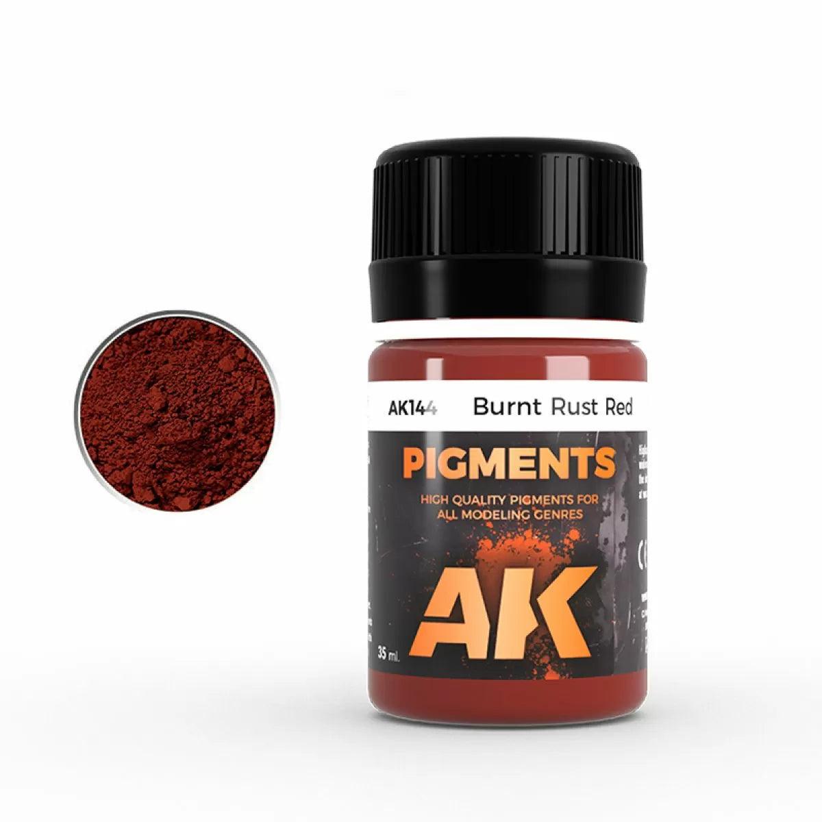 AK Interactive - Pigments - Brunt Rust Red 35ml