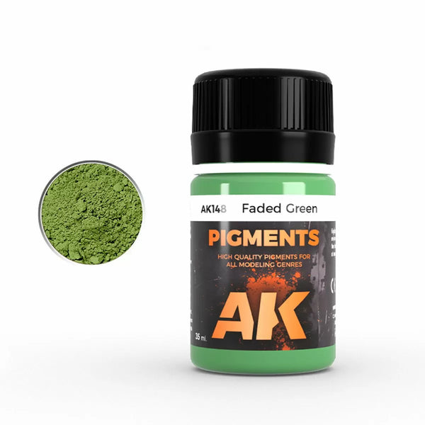 AK Interactive - Pigments - Faded Green 35ml