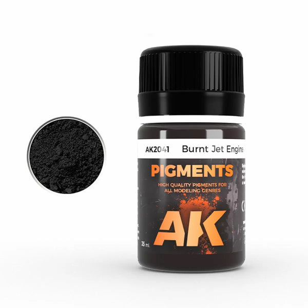 AK Interactive - Pigments - Burnt Jet Engine 35ml