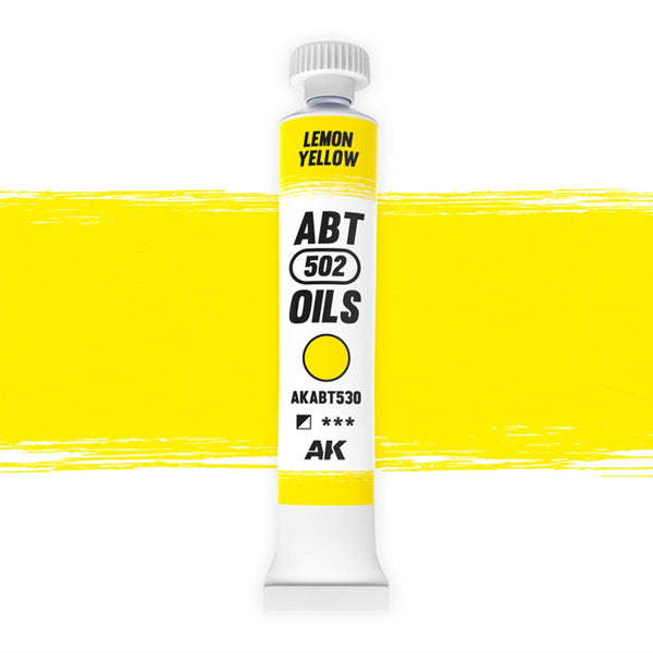AK Interactive - Oils - Lemon Yellow 20ml