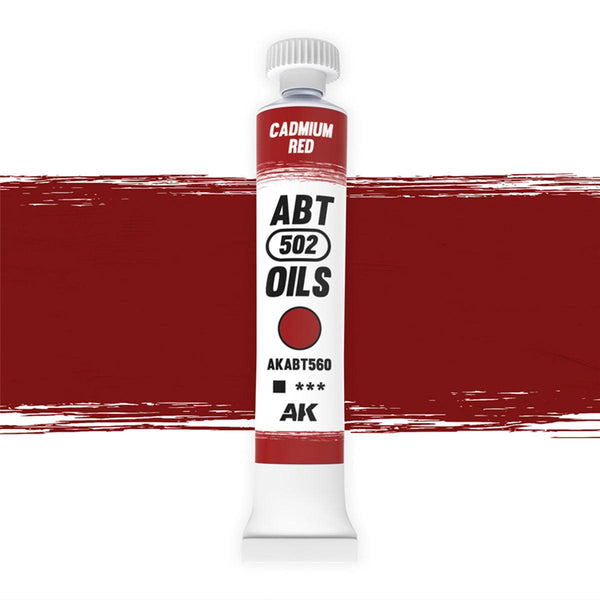 AK Interactive - Oils - Cadmium Red 20ml