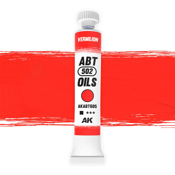AK Interactive - Oils - Vermilion 20ml