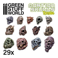 Alien Skulls Resin Set - Gap Games