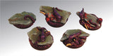 Aliens 40 mm round bases (2) - Gap Games