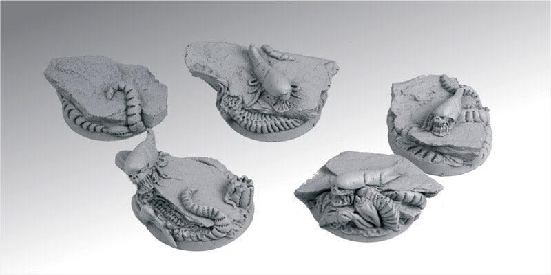 Aliens 40 mm round bases (2) - Gap Games