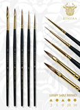 Kimera Brushes Set – Kolinsky Sable 5 brushes