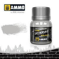 Ammo by MIG A.MIG-0601 Drybrush Light Grey - Gap Games