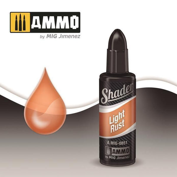 Ammo by MIG A.MIG-0851 Shader Light Rust 10ml - Gap Games