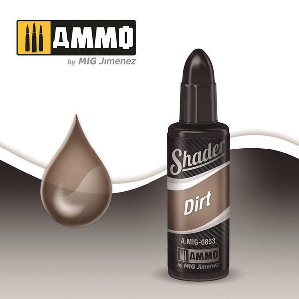 Ammo by MIG A.MIG-0853 Shader Dirt 10ml - Gap Games