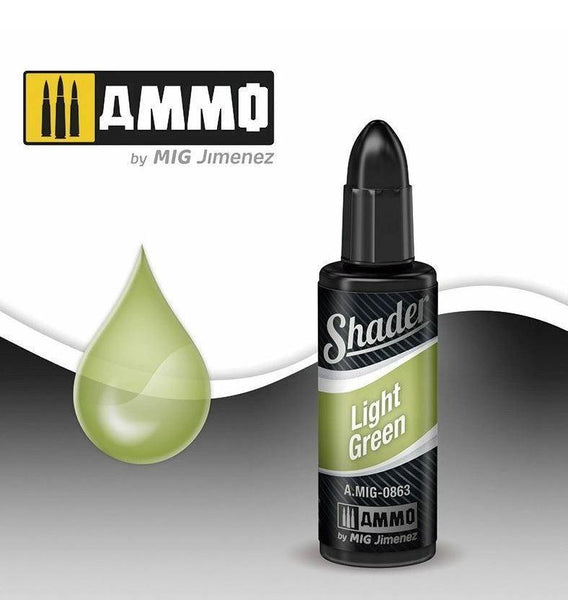Ammo by MIG A.MIG-0863 Shader Light Green 10ml - Gap Games