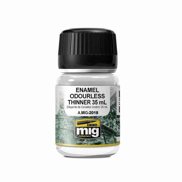 Ammo by MIG Accessories Enamel Odourless Thinner (35mL) - Gap Games
