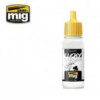 Ammo by MIG Accessories Matt Lucky Varnish 17ml - Gap Games