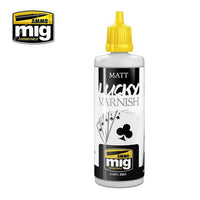 Ammo by MIG Accessories Matt Lucky Varnish 60ml - Gap Games